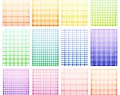 Apricot-Colored Printable Artist Trading Cards (ATC) Set of 12 - 2 1/2 x 3 1/2 inch (JPEG & PDF) (1051b)