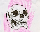 Skull (original drawing, 2012)