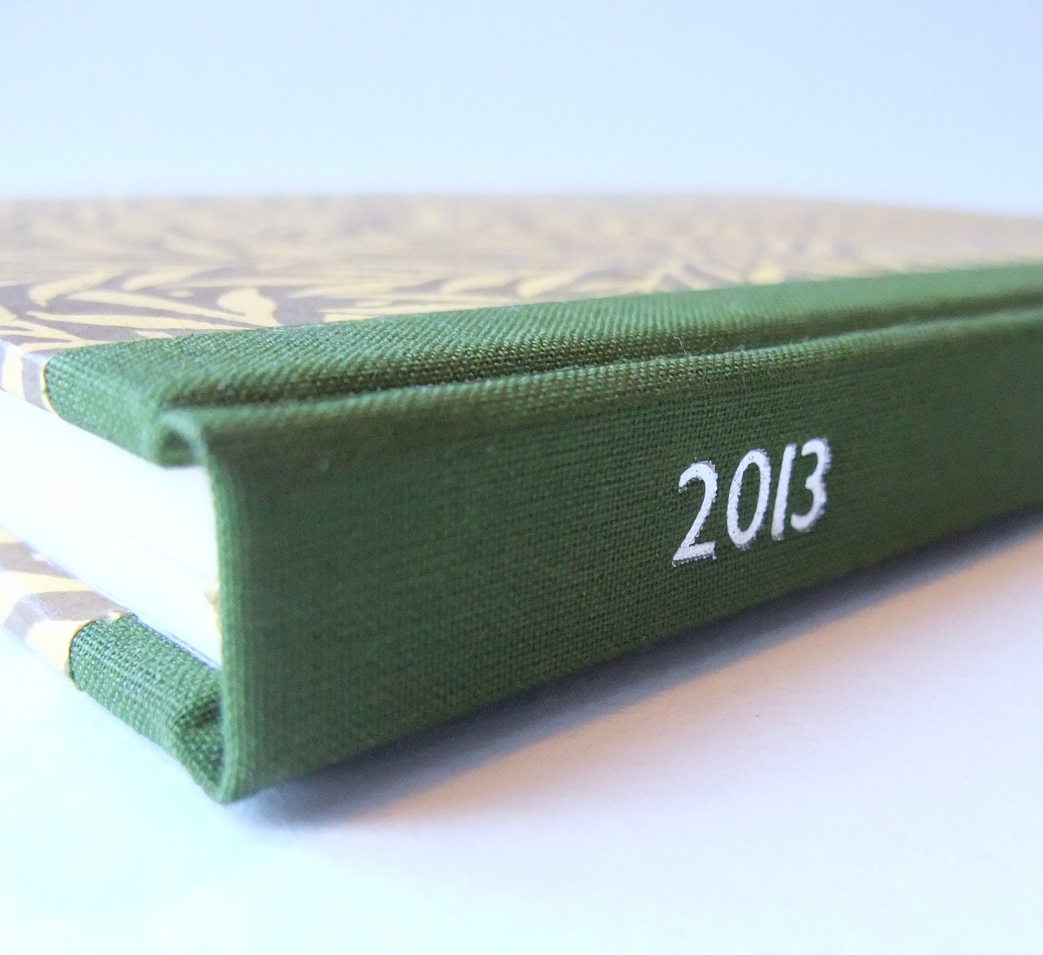 NEW LARGER SIZE: 2013 Diary with Decorative Paper Covers - HandMadeBooks