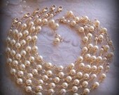 Bride Bridesmaids Bracelet  - Five (5) Bracelets - Customizable Swarovski Pearl and Crystal - Wedding Favors, 14k Gold Filled - 3042