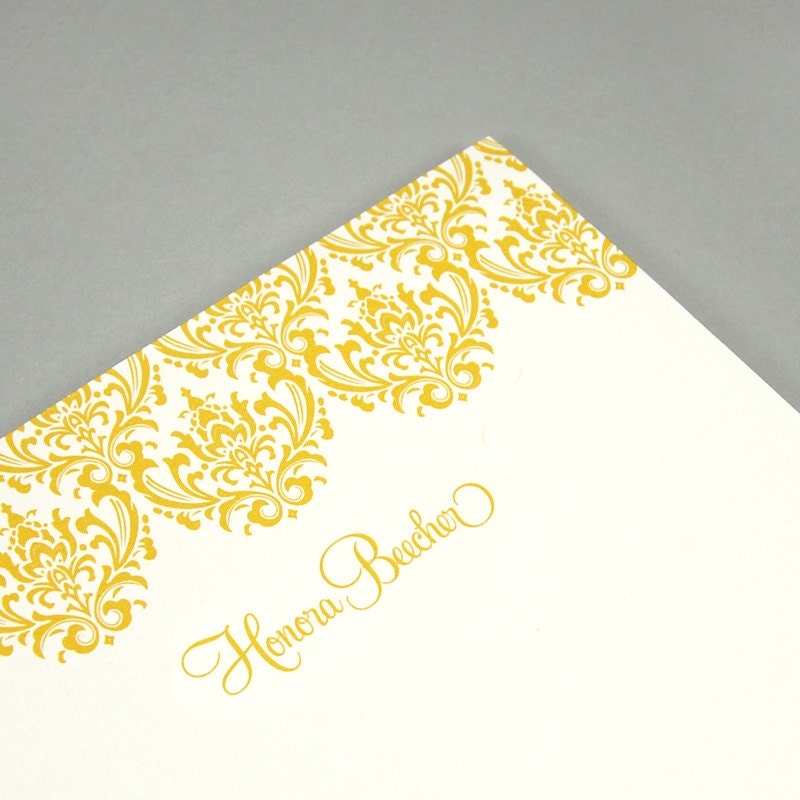 DAMASK Personalized Notepad