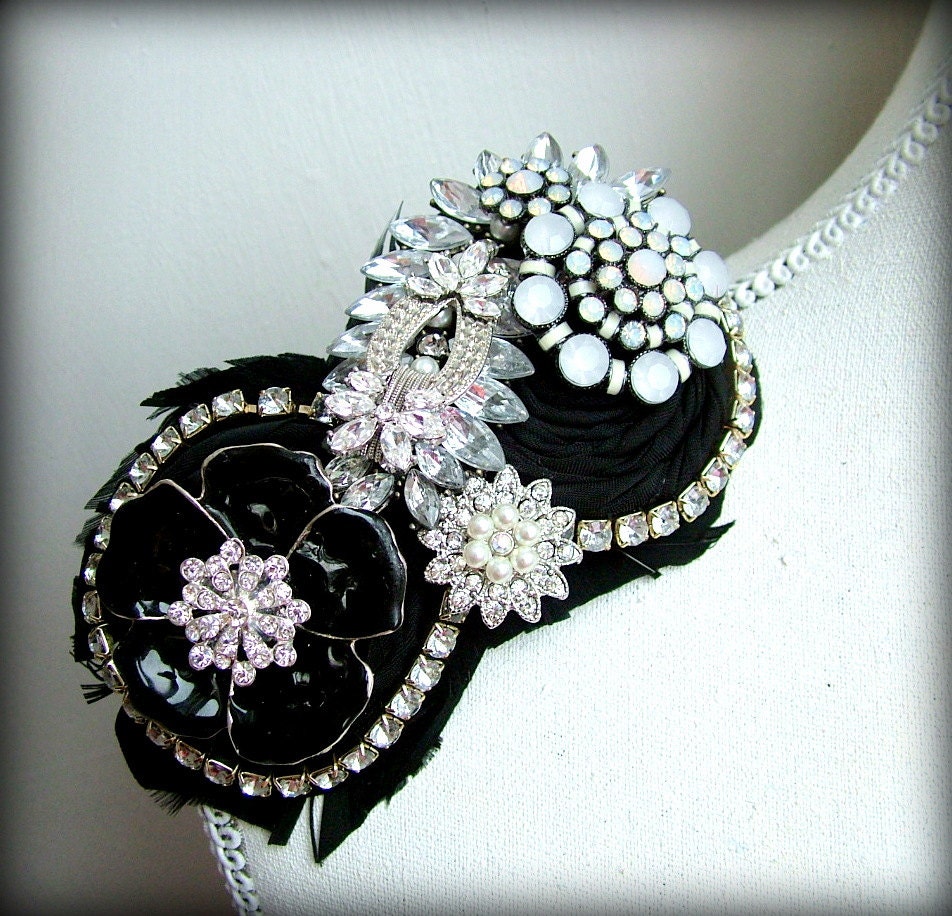 Art Deco - OOAK hairband - Ready to ship xx