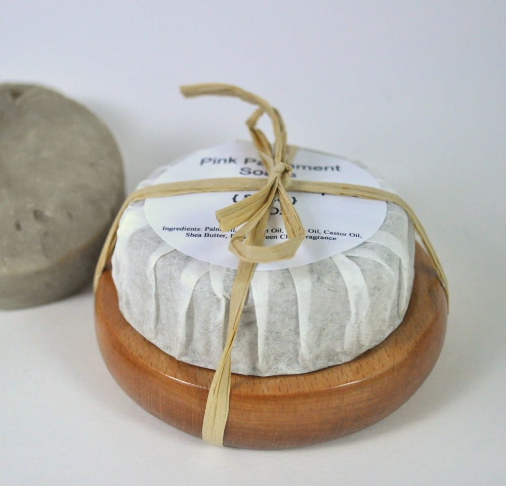 Mens Black Shaving Soap Gift Set