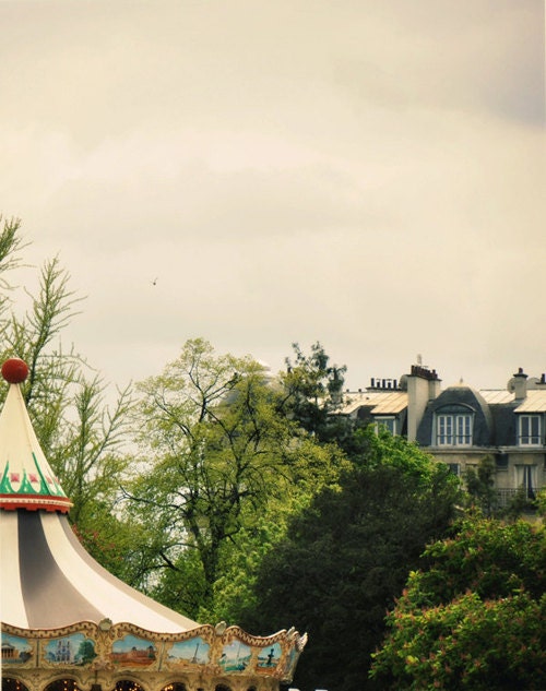Flatterie - Paris France Landscape Photography Print
