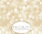 Vinyl Photography Backdrop 4ft x 3ft, Photography Background, Polka Dots Bokeh photo backdrop, photo prop, newborn prop, "Creamy Bokeh"