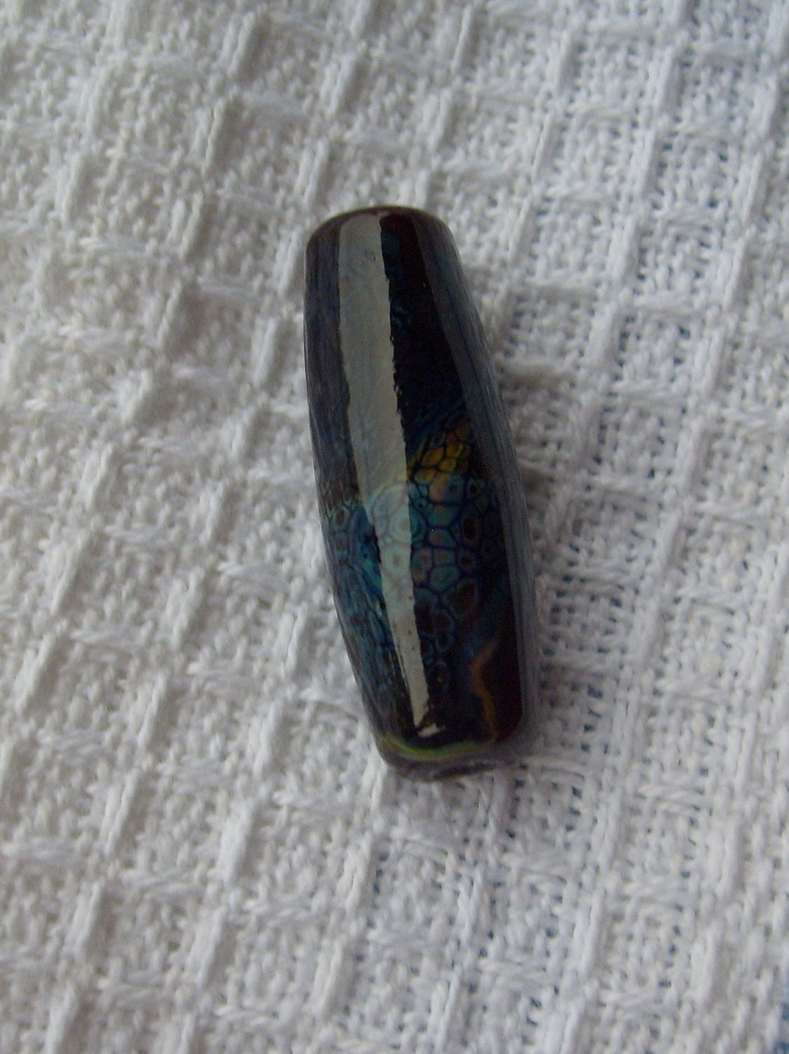 SALE    Handmade Focal Bead, Mystic Midnight