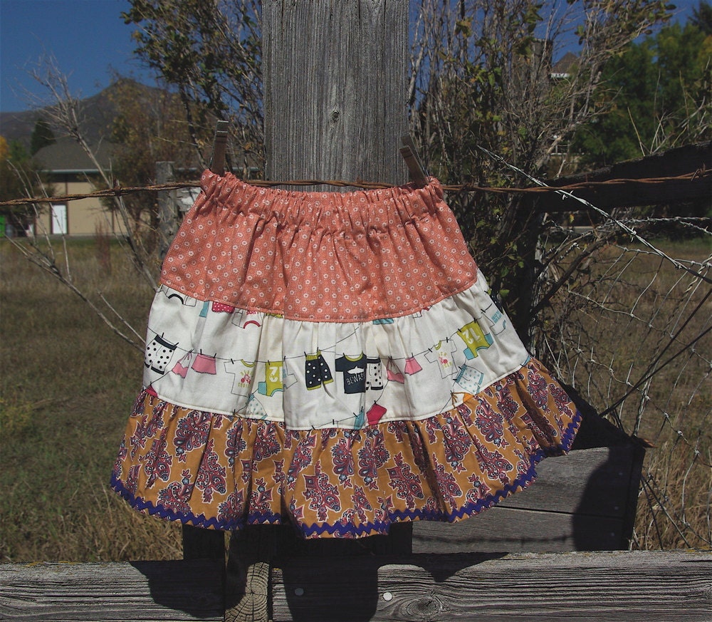 Lydia- girls skirt, size 3/4