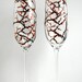 Fall Wedding Champagne Flutes--Set of 2 Personalized Champagne Flutes