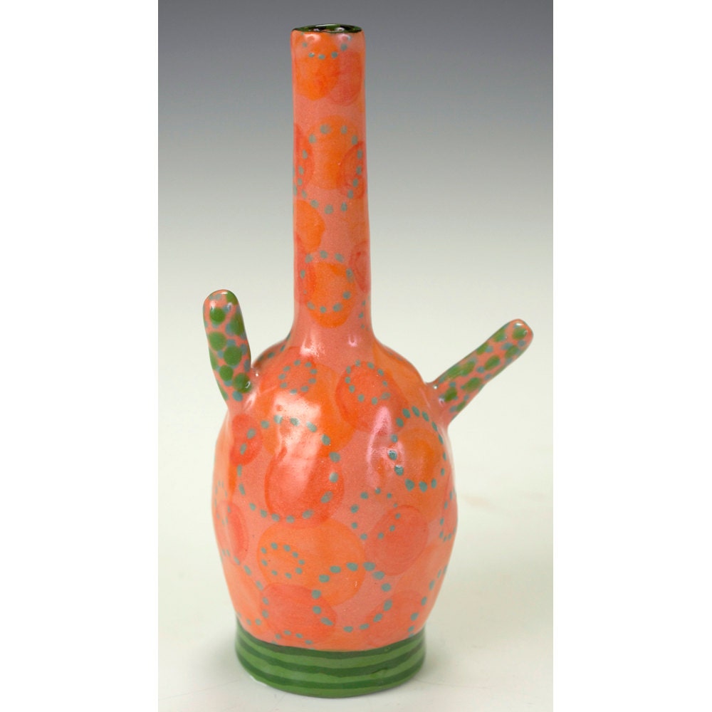 Eccentric Bottle Orange Dot