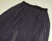 polka dot crepe legging pants