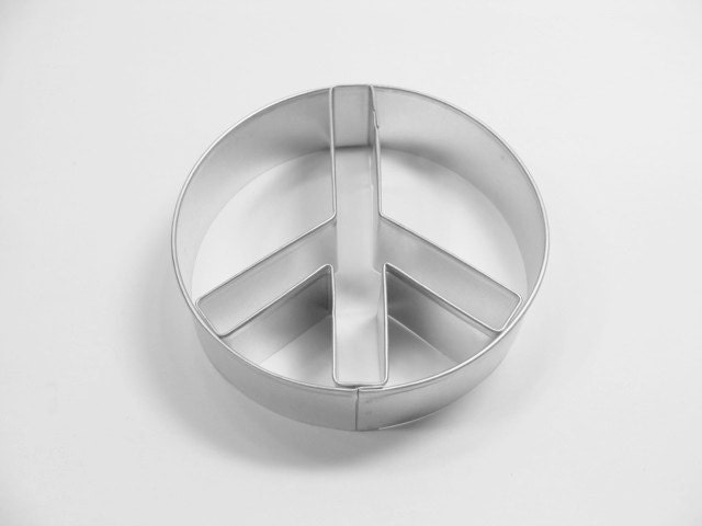 peace sign cookie cutter peace sign cookie cutter