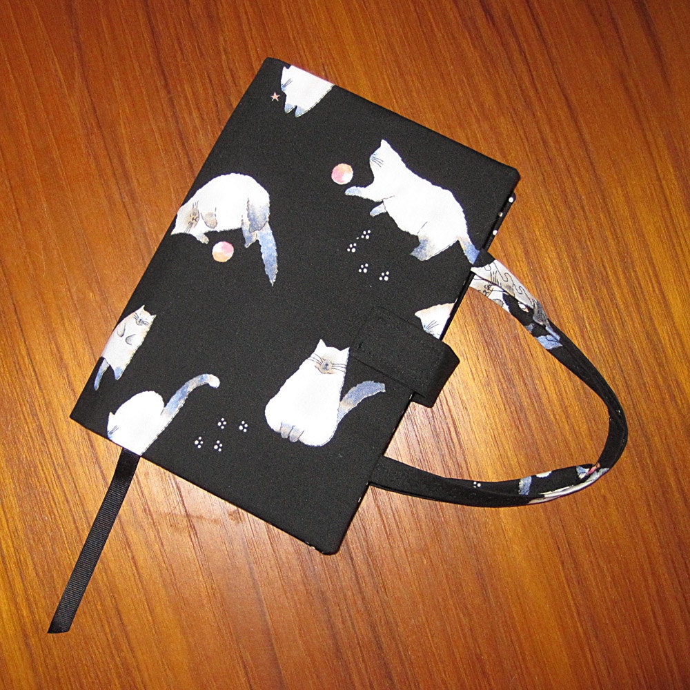 Paperback Book Cover Siamese Cat Design LARGE TEXT SIZE black