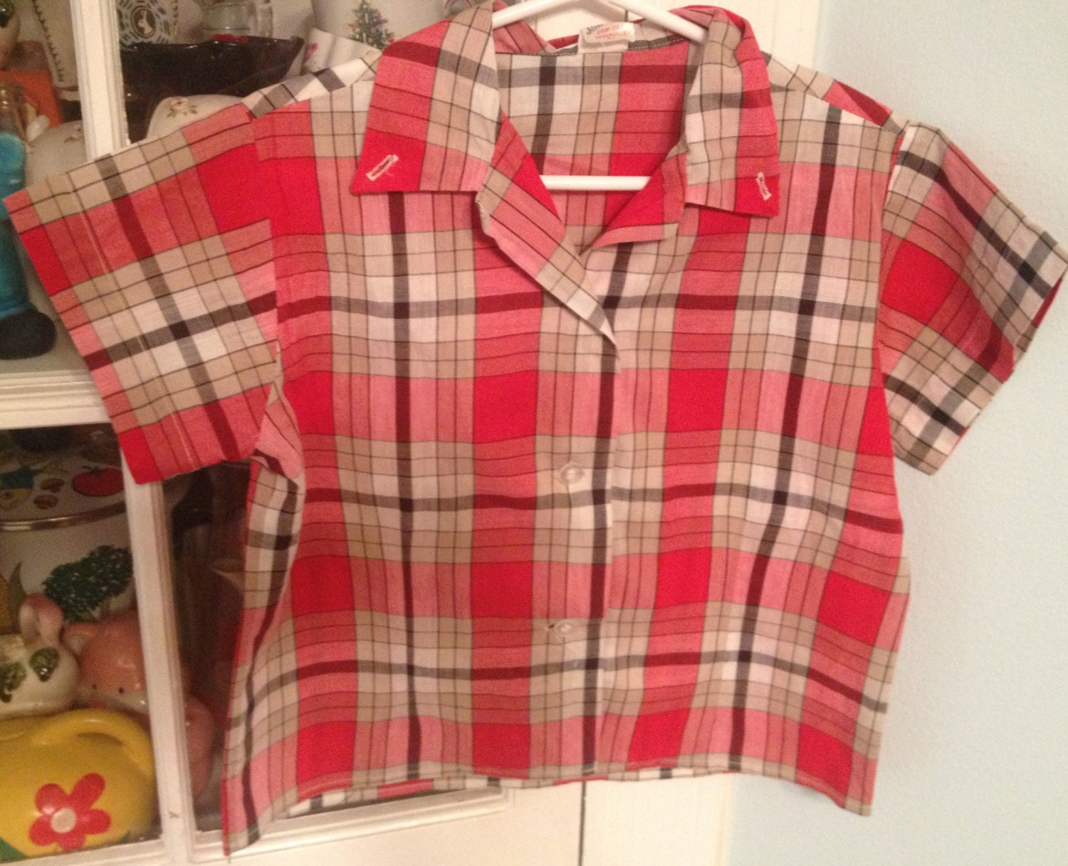 60s Button Down 3T-4T