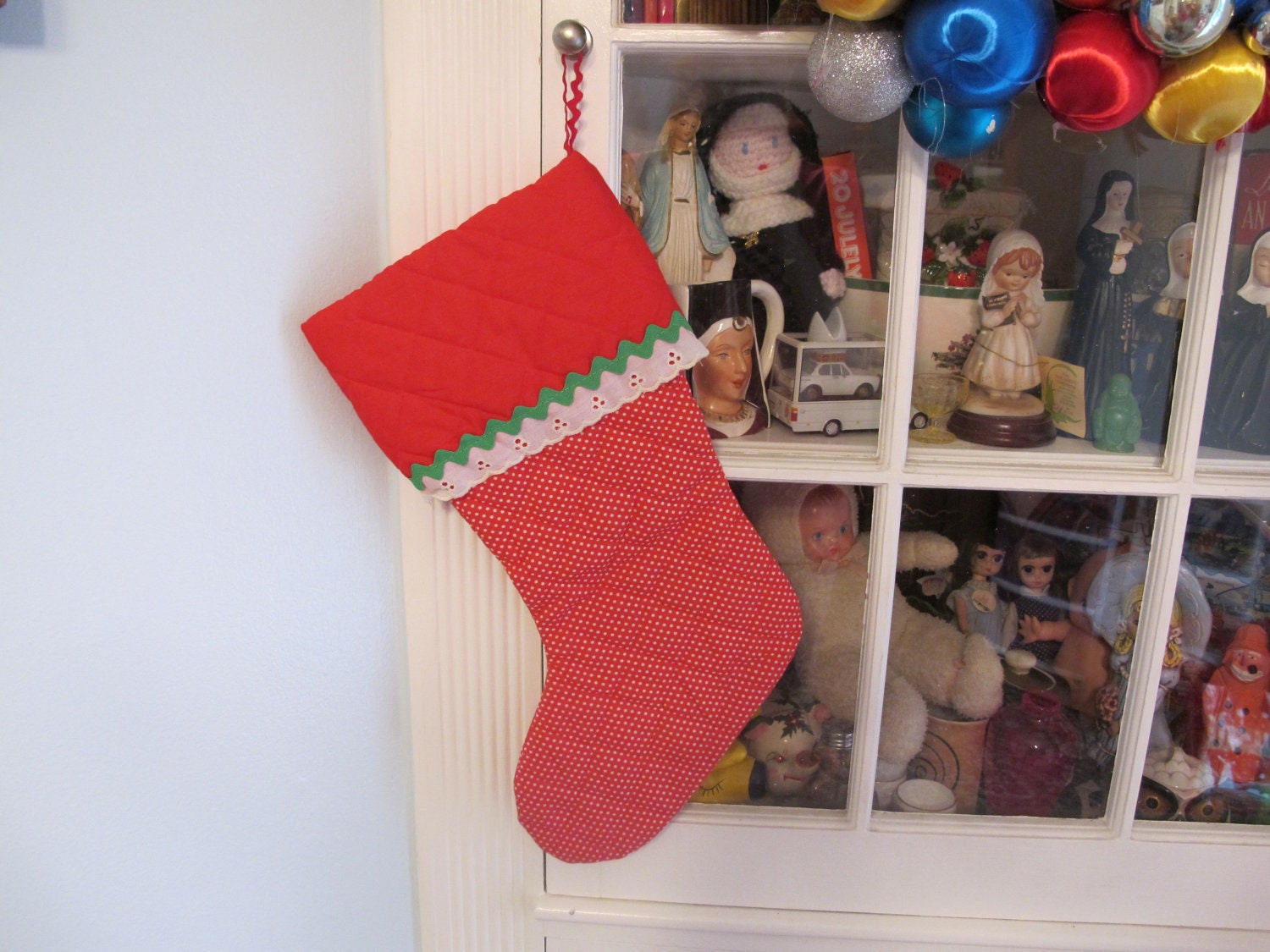 70s Calico Stocking