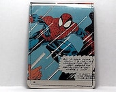 Sewn Duct Tape Comic Book Wallet - Vintage Spiderman Design 13
