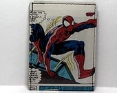 Sewn Duct Tape Comic Book Wallet - Vintage Spiderman Design 14