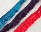 Colourful Elastic Lace