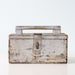 Vintage Silver Tool Tote