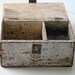 Vintage Silver Tool Tote