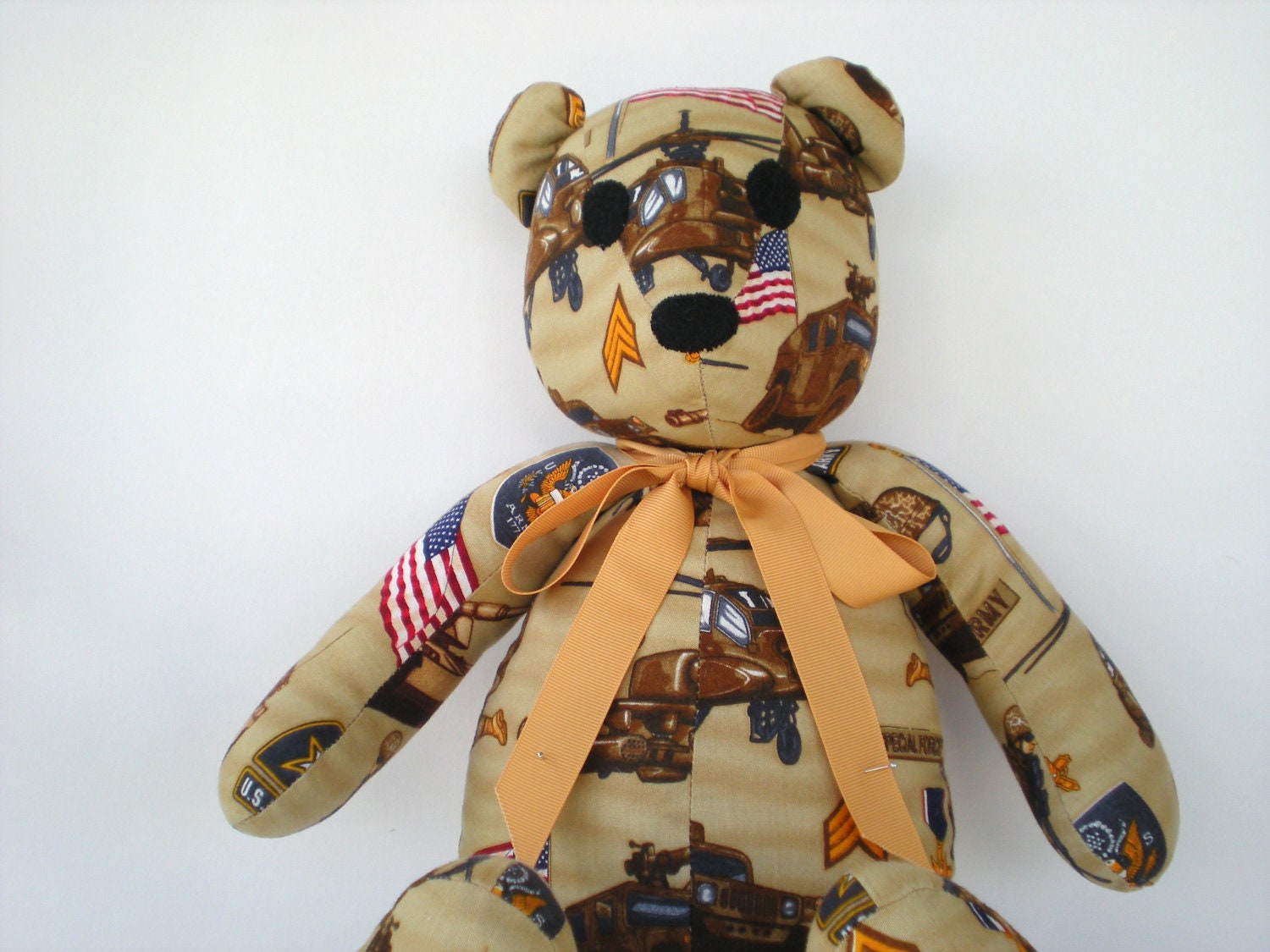 Teddy Bear US Army Reduced