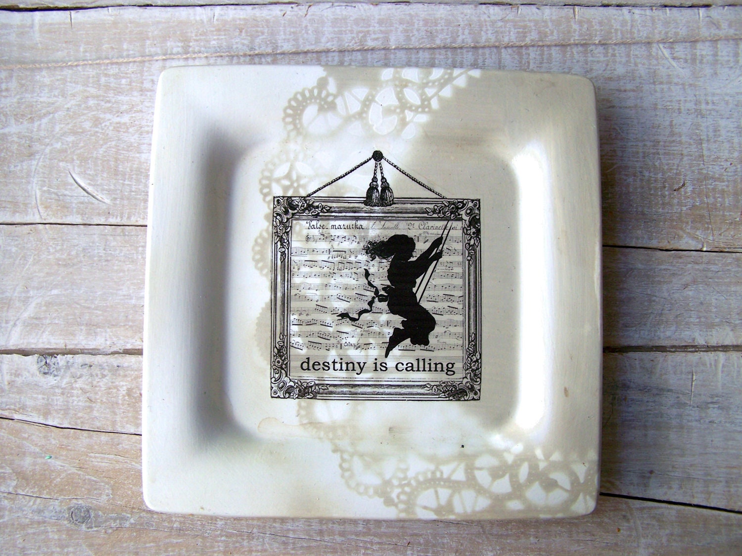 Urban Farmhouse Sign // Cottage Wall Decor // Vintage Silhouette Decor // Inspirational Quote // Victorian Home Decor // Cottage Sign