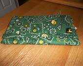 Green John Deere Tri Fold Wallet