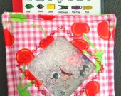 I Spy Bag - Mini with SEWN Word List and Detachable PICTURE LIST- Cherries