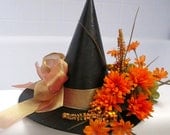 Witch Hat Floral Centerpiece - craftylittlekitten
