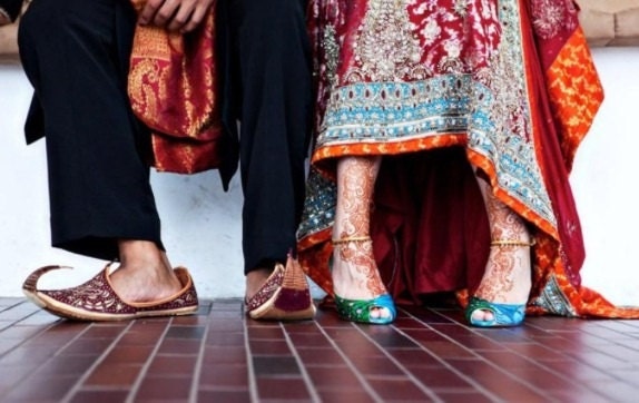 Design your own Wedding Shoes Custom as seen on Real Weddings