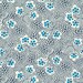 Cameo Fabric by Amy Butler for Westminster Fabrics, Forget Me Not in Sugar-Fat Quarter