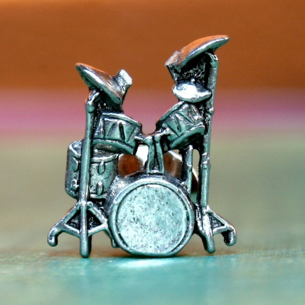 Tie Tack - Drum Set
