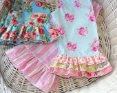 Whimsy Couture Sewing Pattern Tutorial ebook -- Single Double Triple Ruffle Capris And Pants -- many sizes PDF Instant