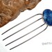 Quattro Metal Hair Fork ' FlexFork ' Paua