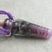 Drag Queen --- Lampwork Poison Bottle Necklace