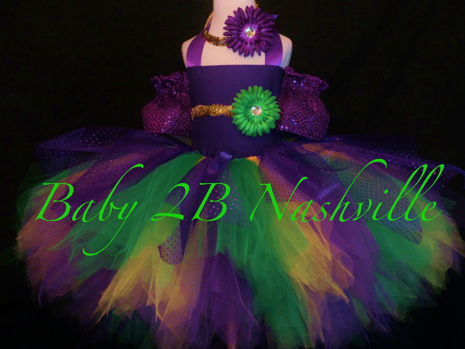 mardi gras pageant dress