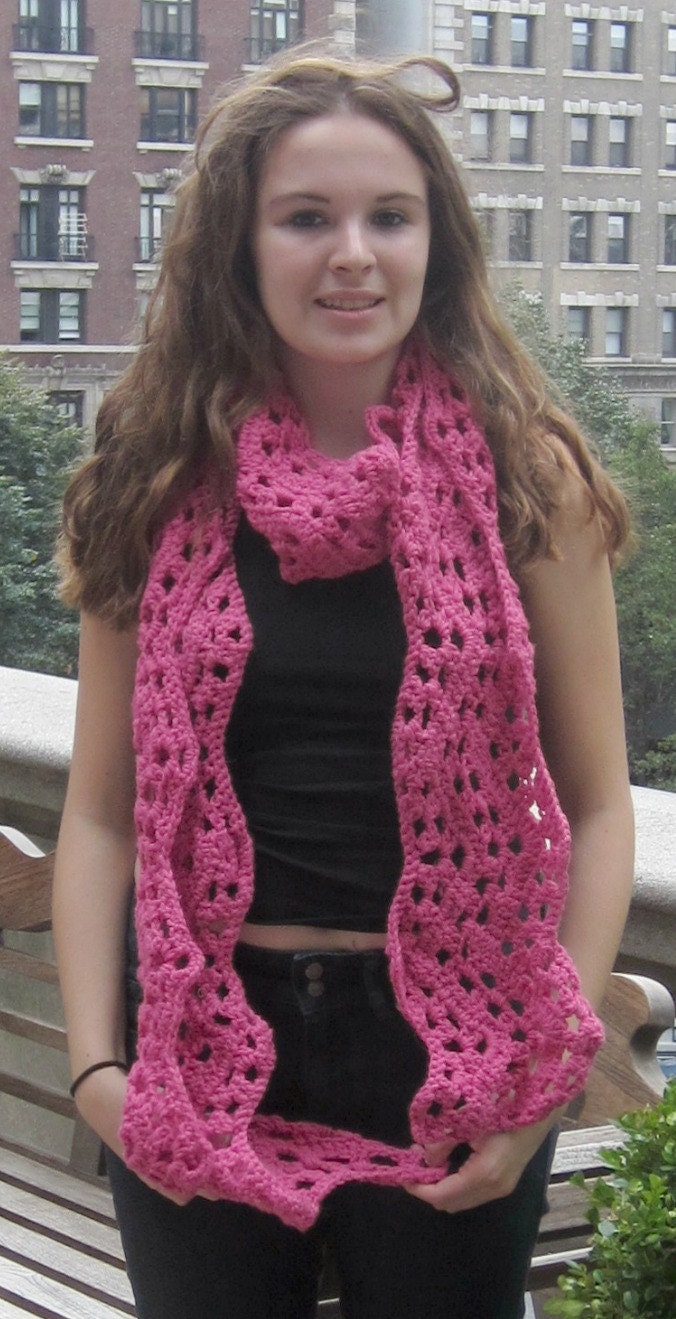 Wide Ripple Scarf FREE SHIPPING