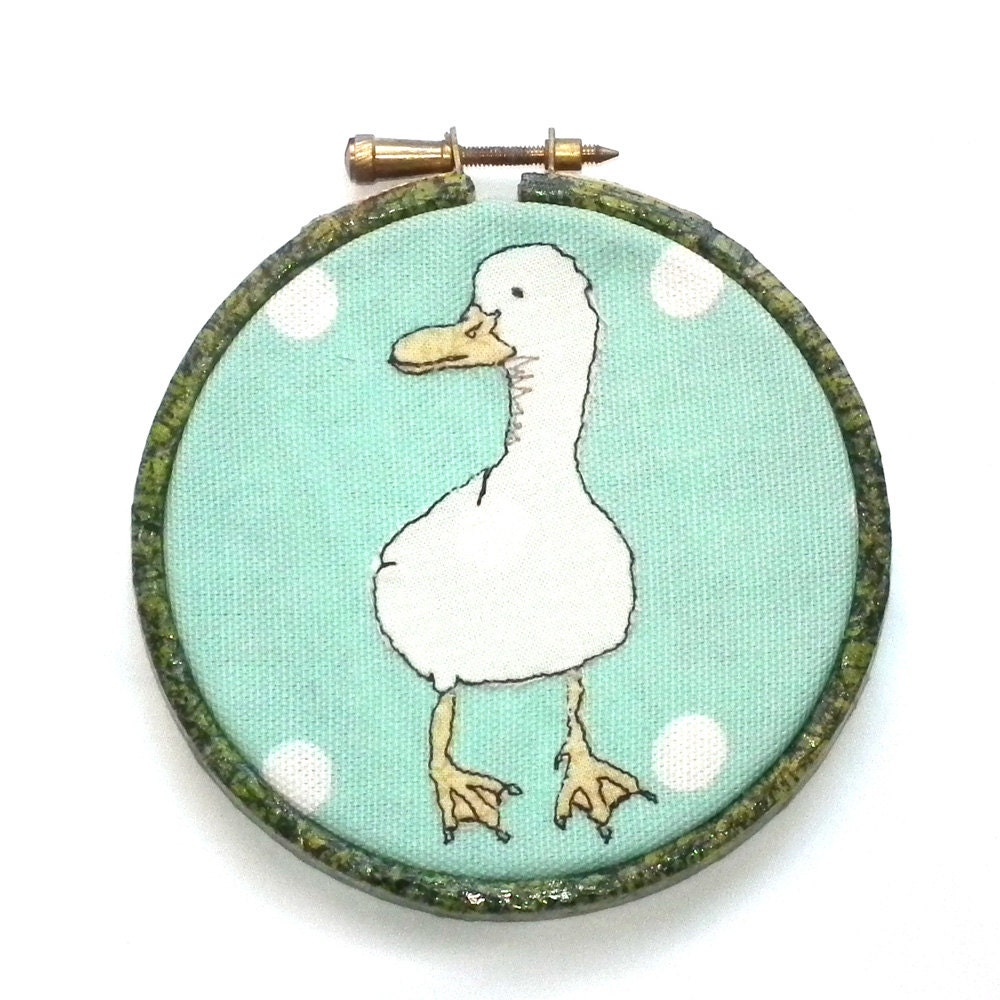 4 inch Duck Applique Machine Embroidery Hoop