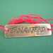 Personalized neon wrap bracelet on nylon cord, up to 15 characters