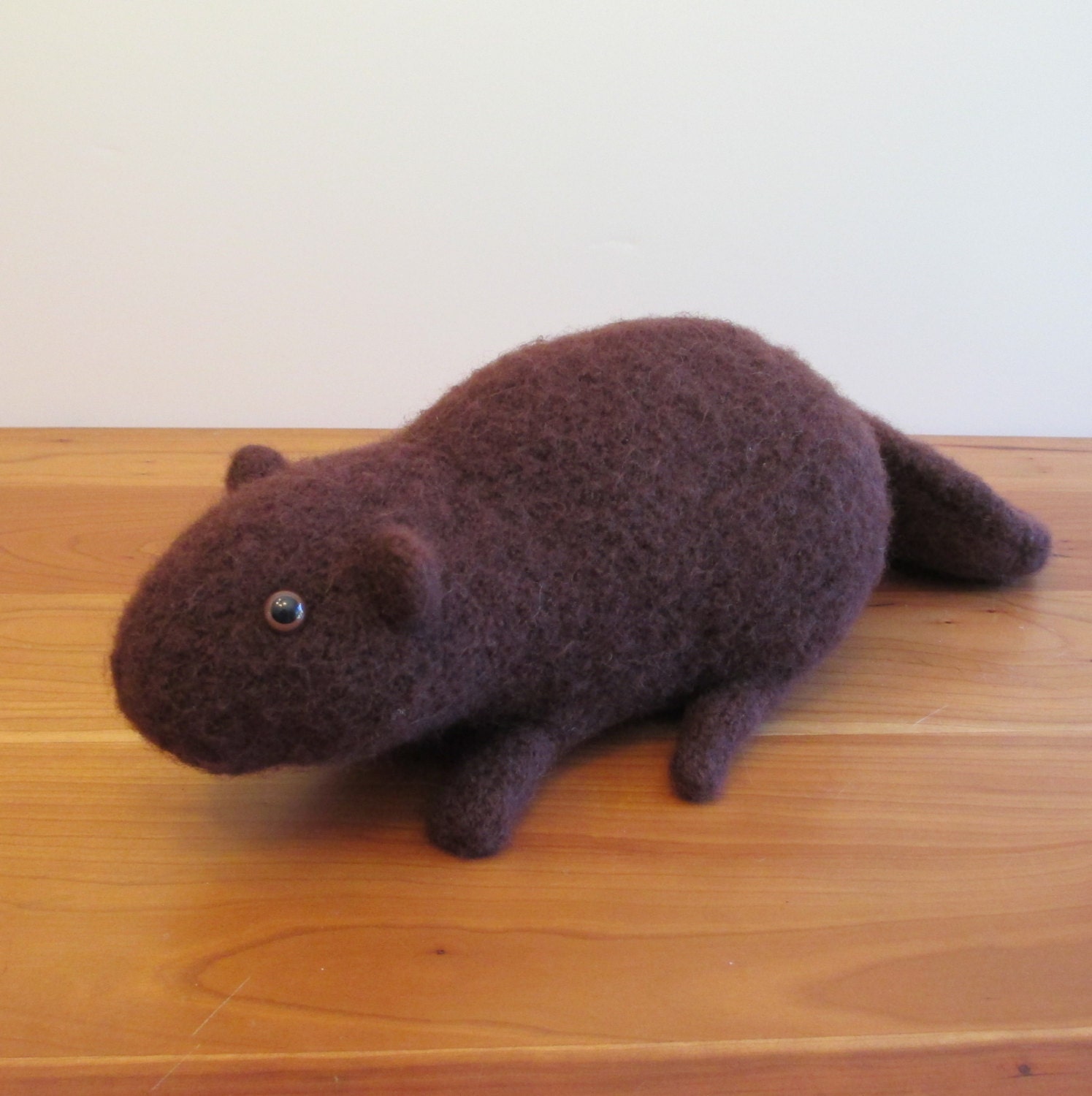 large beaver stuffed animal