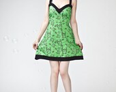 Frankenstien & Bows Dress M