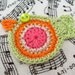 Crocheted Bird Applique