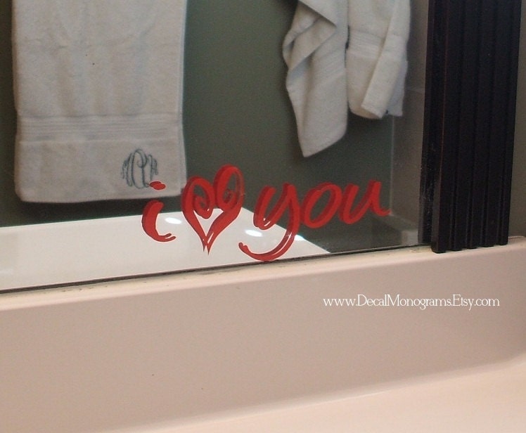 I love you   Vinyl Wall Decal