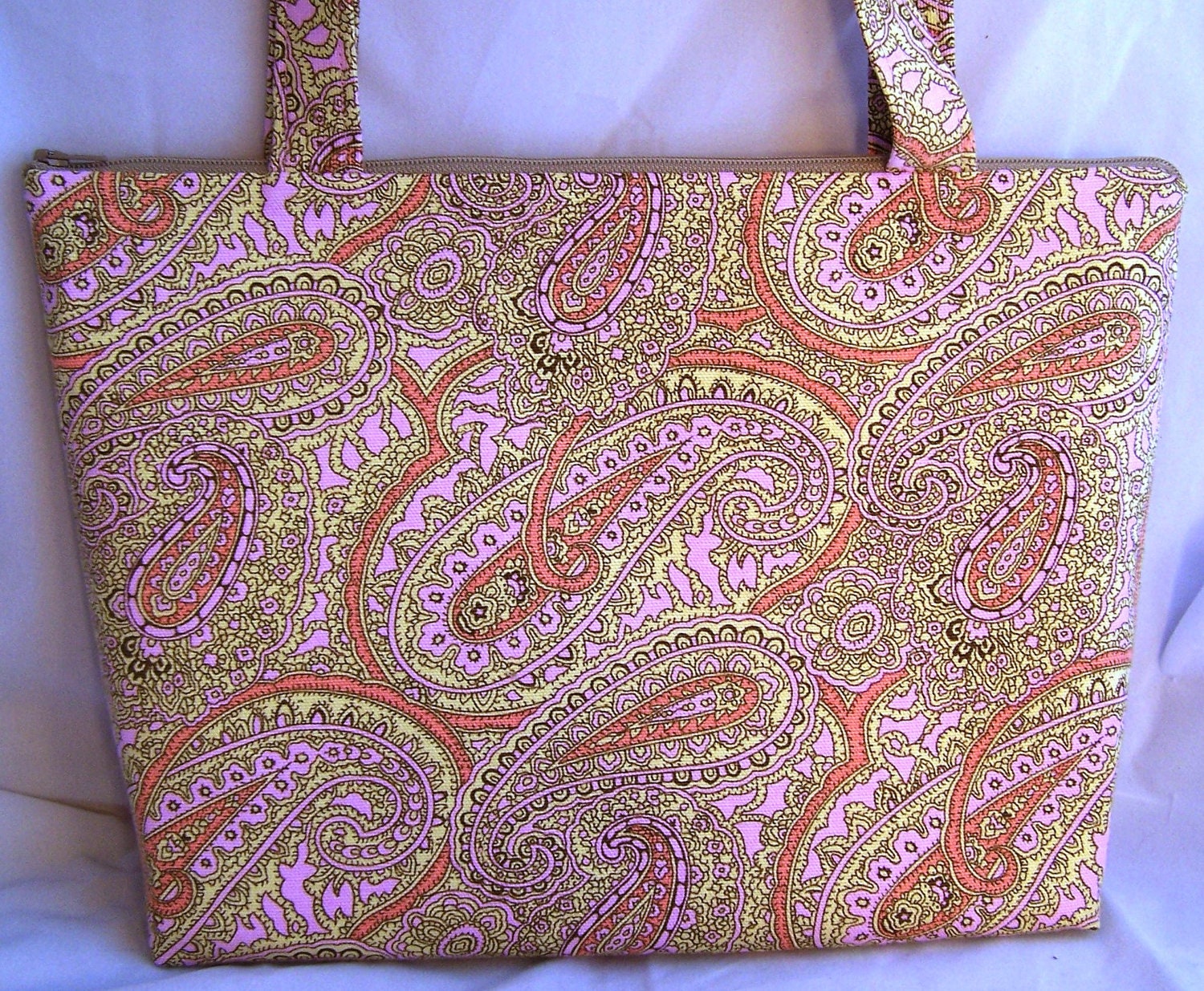 Paisley Handbag - Pink