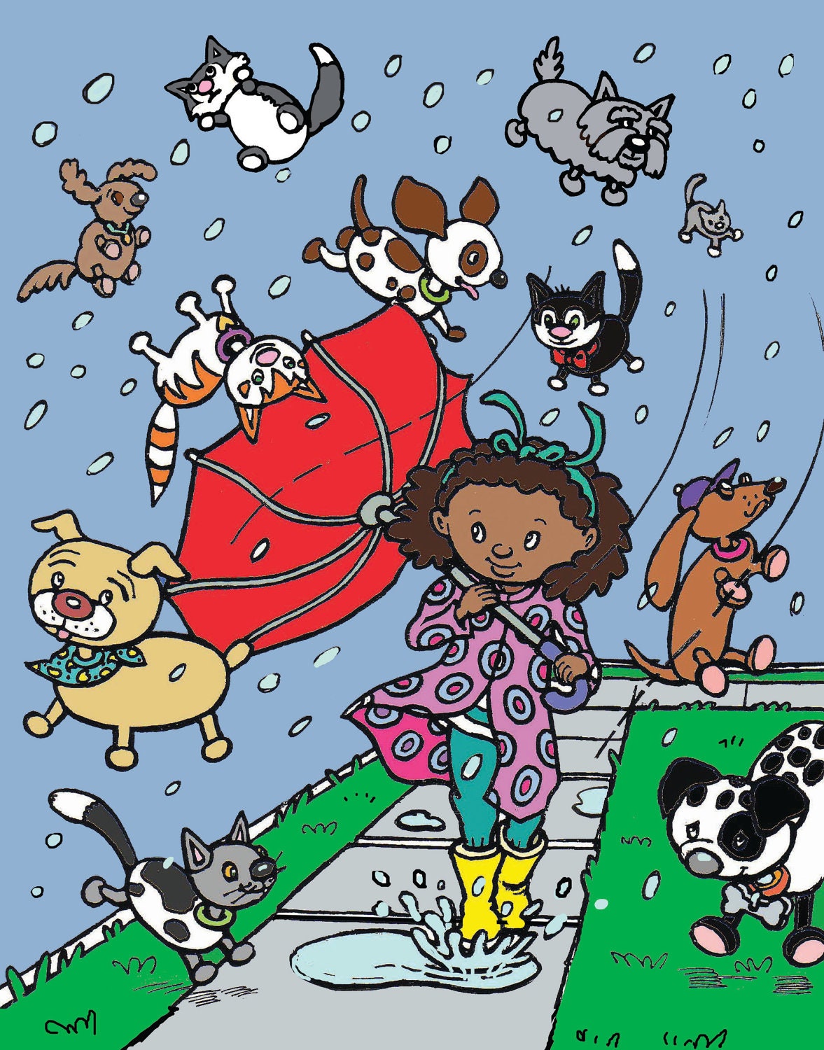 free clipart raining cats and dogs - photo #13
