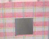 Perky Plaid Mirror