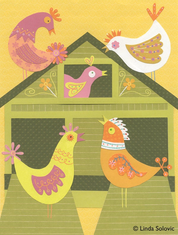 Hen Party Print 8.5 x 11
