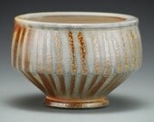 Striped Wood Fired Bowl