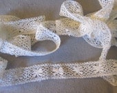 Antique Floral Lace - Ivory - 2 yards, 31 inches