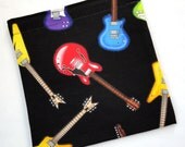 Reusable Sandwich Bag - 1 bag in Michael Miller Guitar