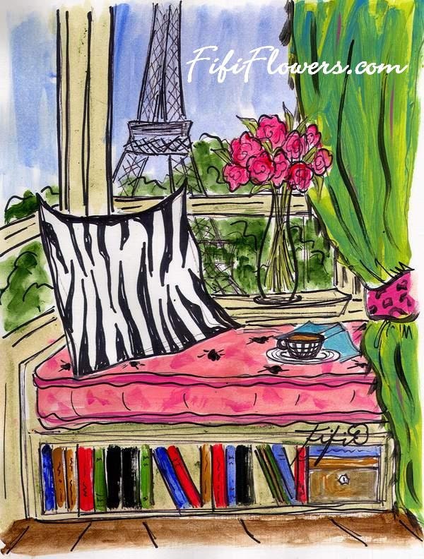 Reading Nook in Paris